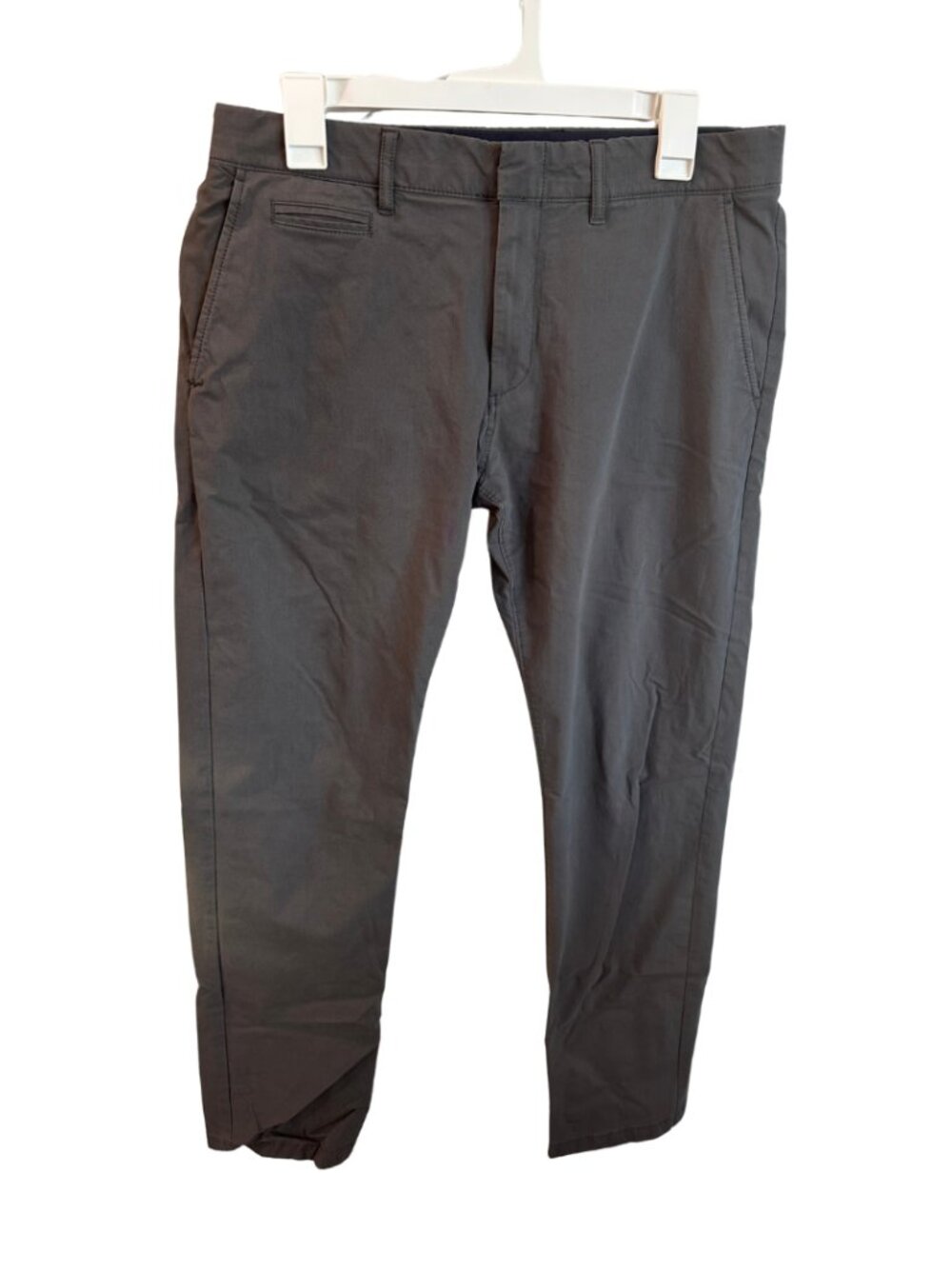 J.Crew Charcoal Grey Stretch Cotton Blend Chino Pants (Size 31x32)